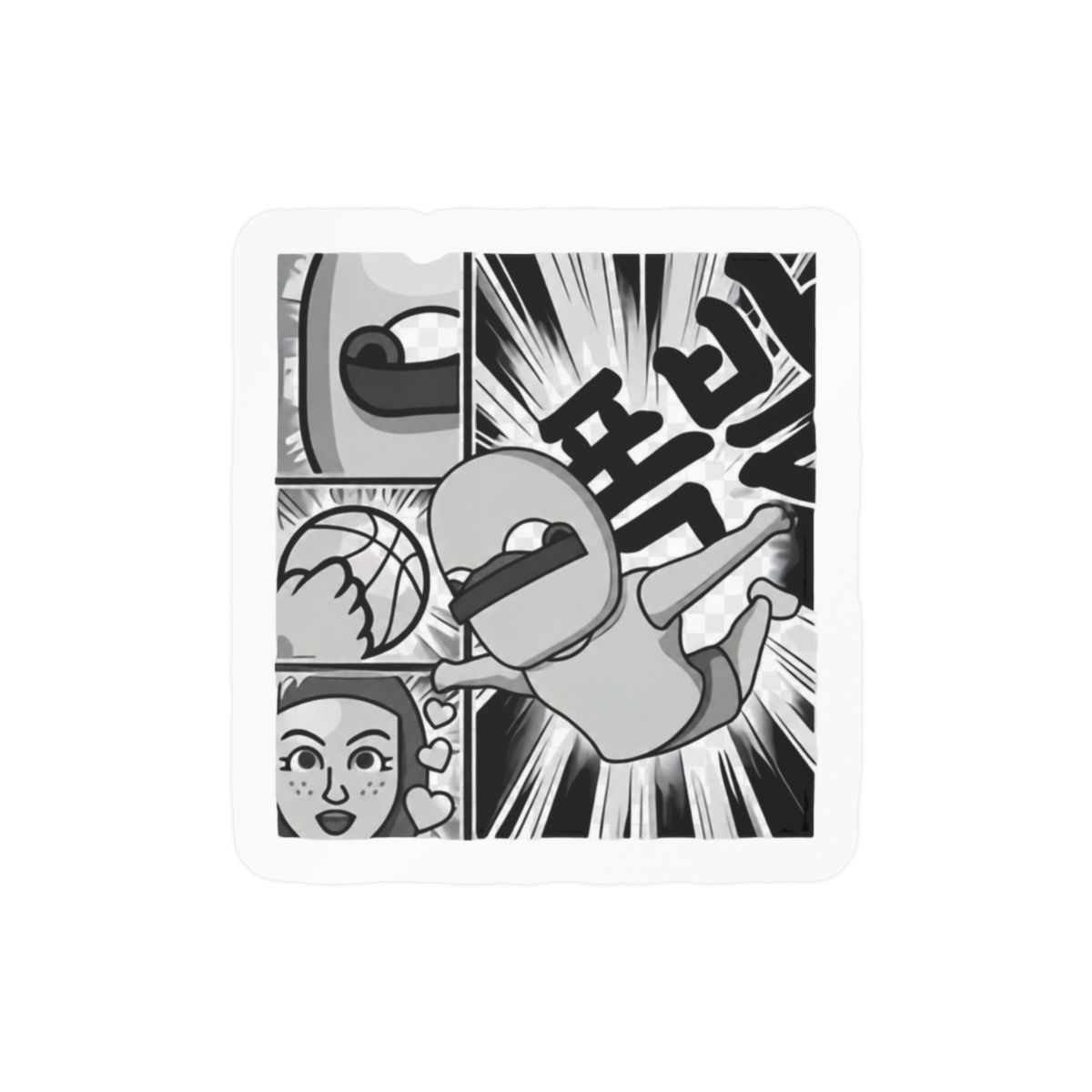Poofesure Cute Whimsical Vinyl Sticker Decal - Laptop Phone Car Gift - Official stickers merchandise
