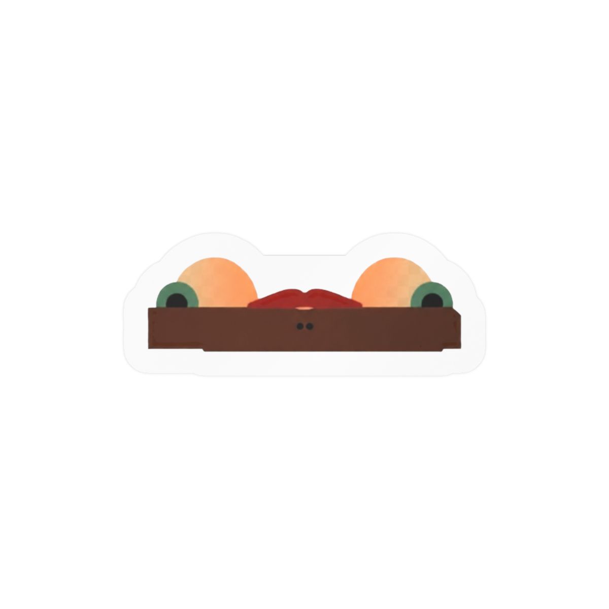 Beef Boss Hamburger Mii Funny Sticker | Fortnite Gaming Vinyl Decal - Official stickers merchandise