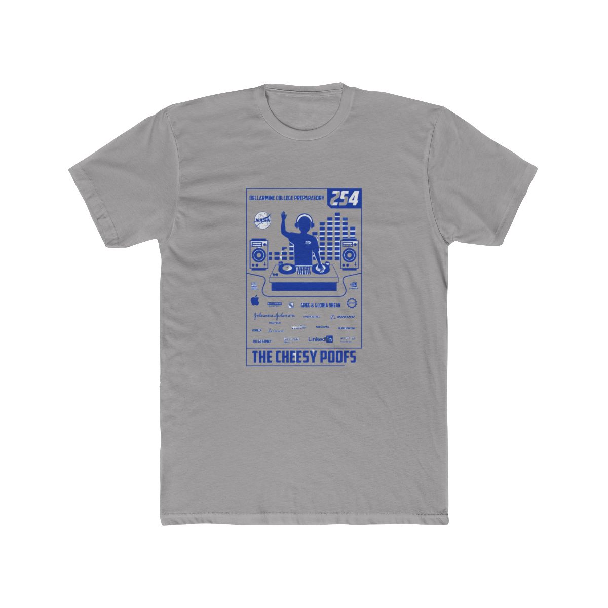 2024 CHEESY POOFS COTTON T Shirt - 254 Robotics - Official t-shirts merchandise
